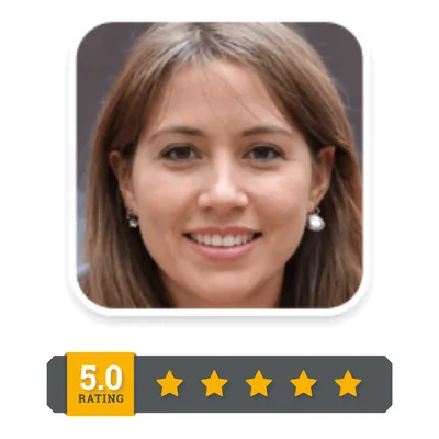 Illustrative testimonial portrait for Lisa C.